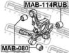 FEBEST MAB-114RUB Bush, control arm mounting